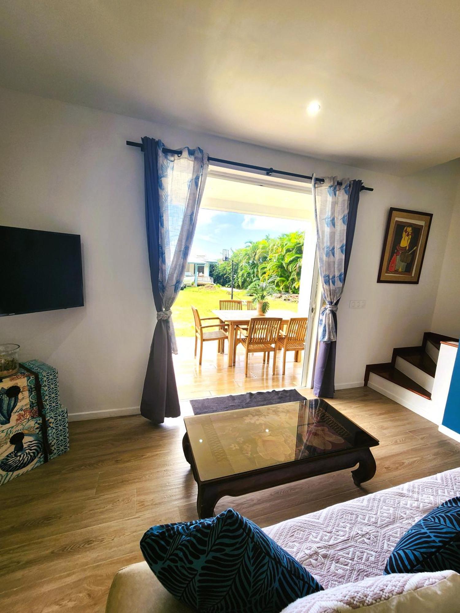 Duplex En Bord De Mer Fare Tahitea Pension Taputapuapea Luaran gambar