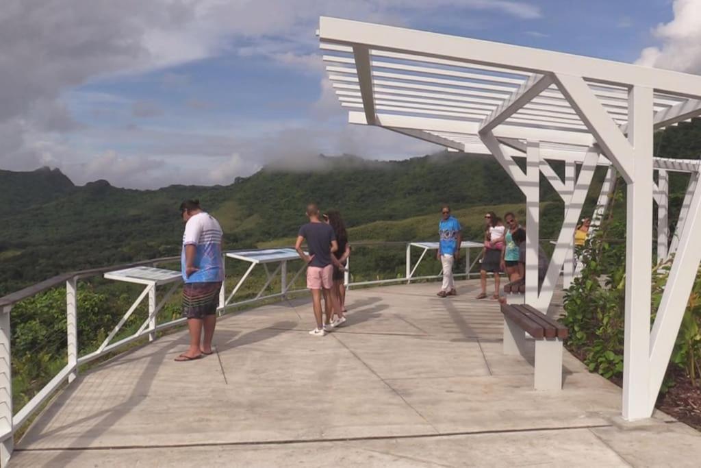 Duplex En Bord De Mer Fare Tahitea Pension Taputapuapea Luaran gambar