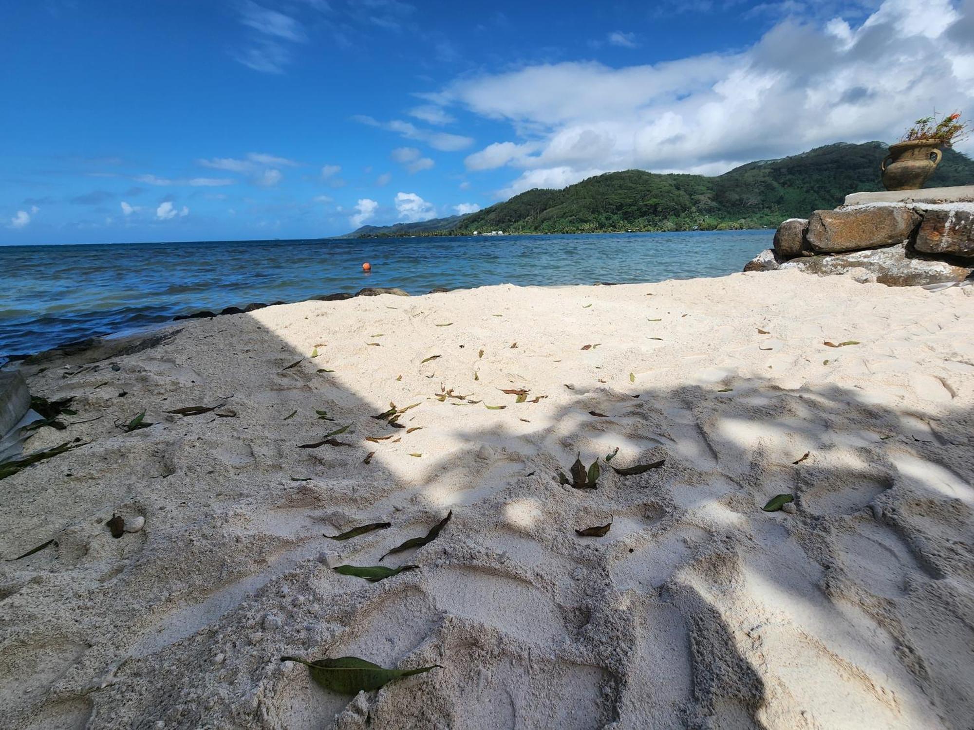 Duplex En Bord De Mer Fare Tahitea Pension Taputapuapea Luaran gambar