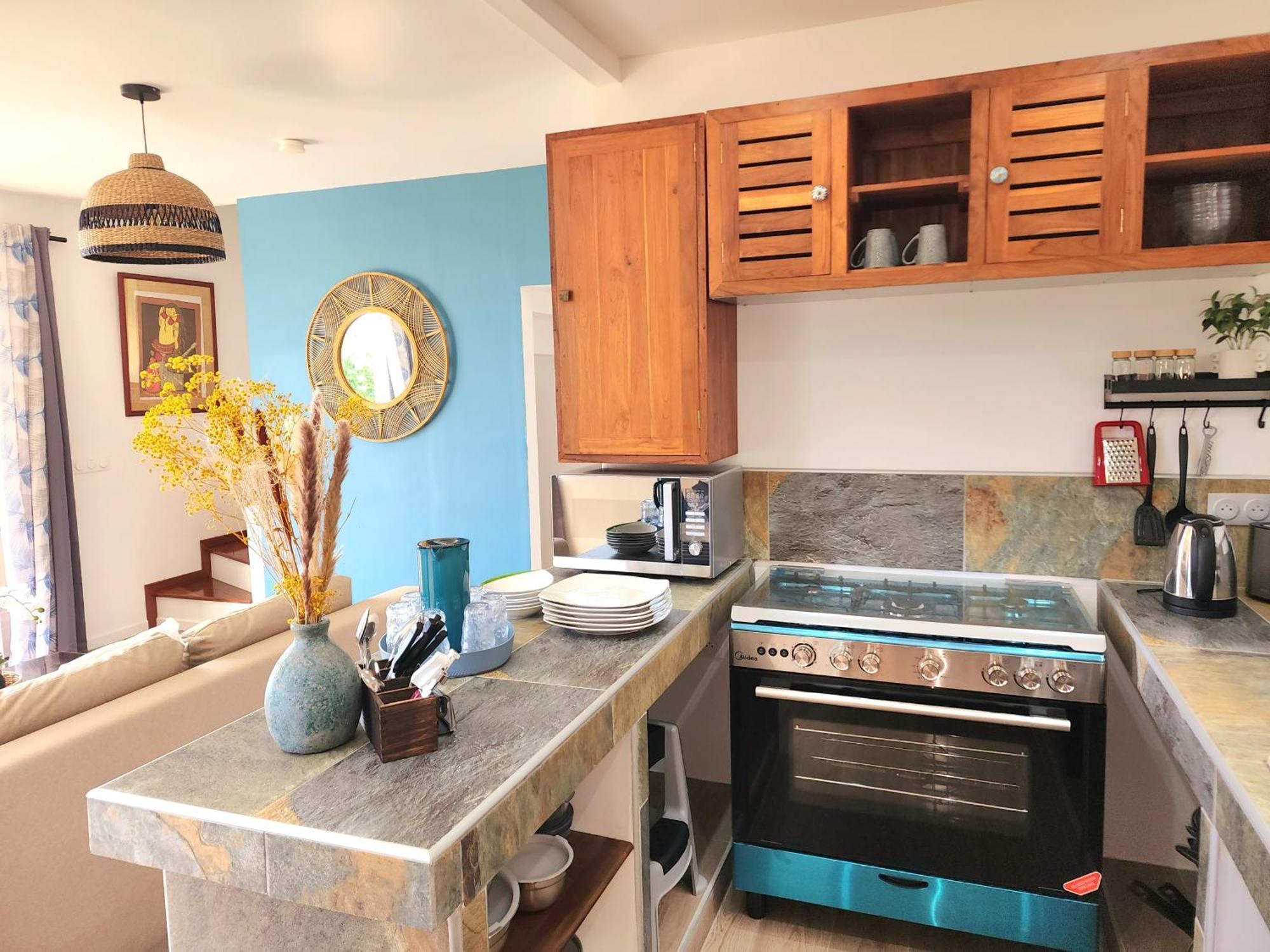 Duplex En Bord De Mer Fare Tahitea Pension Taputapuapea Luaran gambar